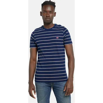 Pánská móda Tričko LEVIS Stripe Indigo 1491290 M