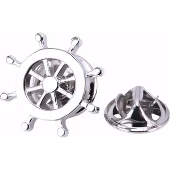 Brož Amparo Miranda® Brož do klopy Kormidlo B5357 Silver