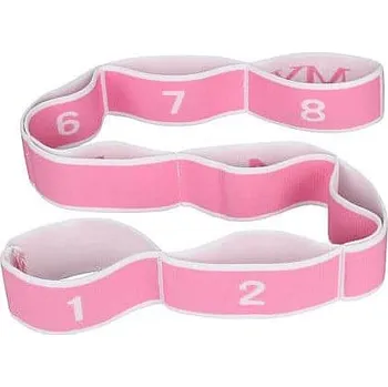 Merco Yoga 8 Cell strečinkový popruh růžová Balení: 1 ks