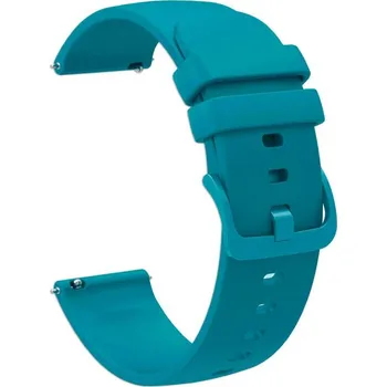 Příslušenství k chytrým hodinkám VSECHNONAMOBIL 131107 SILICONE Univerzální řemínek pro chytré hodinky - šířka 18mm světlemodrý