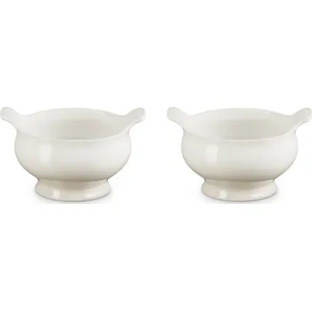Nádobí Le Creuset, Misky na bujón Le Creuset, kameninové, béžové, 600 ml, 2 ks - Formadore