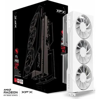Grafická karta XFX Swift AMD Radeon RX 9060 XT OC White 16G Triple Fan RX-96TS316W7