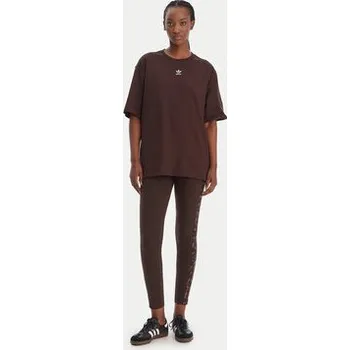 Dámské oblečení adidas T-Shirt Essentials Boyfriend KD1371 Hnědá Oversize L