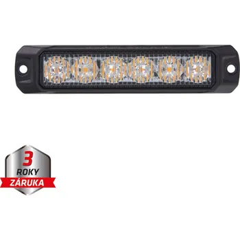 Maják PROFI výstražné LED světlo vnější, oranžové, 12-24V, ECE R65 CH-060A