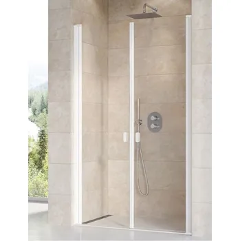 Ravak Chrome Sprchové dveře 120 Transparent bílá matná 0QVGCE0LZ1 CSDL2-120