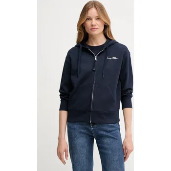 Pánská mikina Mikina Tommy Hilfiger WW0WW45742 námořnická modř 59X, vel. XXL