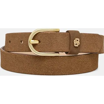 Opasek Semišový pásek BOSS 50522643 zelená 81X, vel. 85