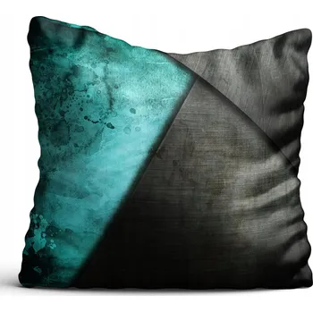 Polštář Povlak na polštář ocel 40x40 cm