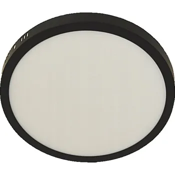 Nástěnný LED panelové kulatý Stropní Svítidlo 24W 230V černé