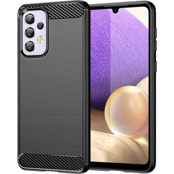 Pouzdro na mobilní telefon Pouzdro Carbon Case pro Samsung Galaxy A33 5G černé