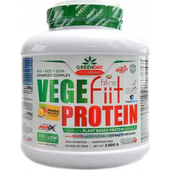 Protein Protein směs proteinů Amix prášek 2000 g příchuť mango