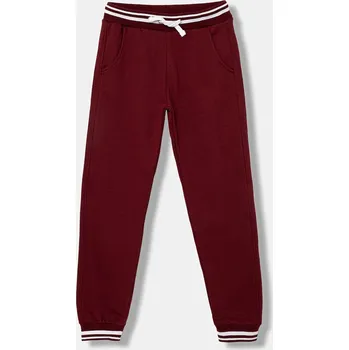 Chlapecké kalhoty Dětské tepláky Guess L5YQ17.K0170.9BYA burgundské 83X, vel. 166-175