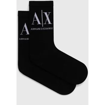 Pánské ponožky Ponožky Armani Exchange 946020.CC401.NOS černá 99X, vel. ONE SIZE