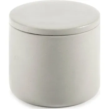 Úložný box Serax, Koupelnový zásobník Cose kulatý, 6,5 cm, béžový - Formadore