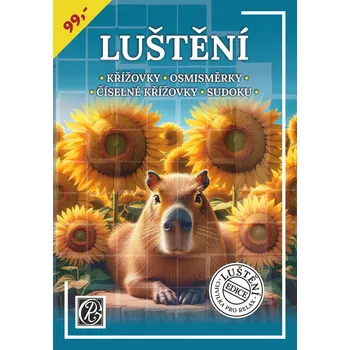 Kniha Luštění Chvilka pro relax křížovky, číselné křížovky, osmisměrky, sudoku