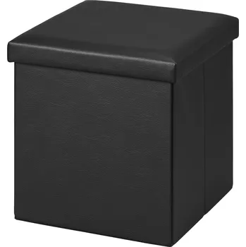 Taburet LIVARNO® Sedák s úložným prostorem (černá)