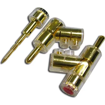 Anténní redukce AEC BP-319GG | set 2ks (High-End banánek AEC BP-319GG)