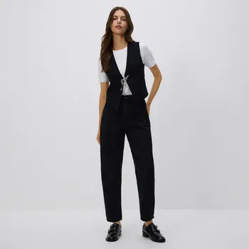 Dámské džíny Reserved - Džíny mom fit - černý - 553GE-99J - 553GE-99J-38