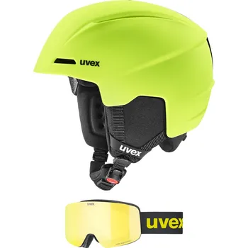 Set Uvex VITI Set 2025/26, yellow Velikost: 54-58 cm | M