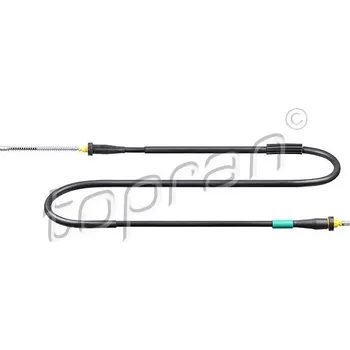 Lanko parkovací brzdy Tažné lanko, parkovací brzda TOPRAN 631 768