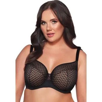 Podprsenka Černá push-up podprsenka Peach Ava, černá 95C i170_2102-BLACK 95C