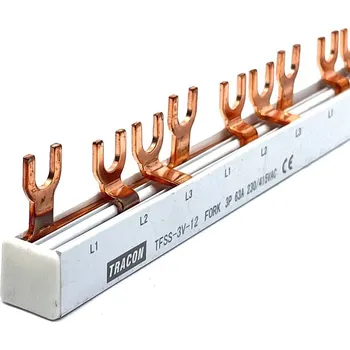 Jistič Tracon electric Propojovací lišta vidlicová 3P 1000mm V1000mm3P