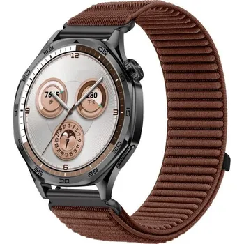 VSECHNONAMOBIL 131089 NYLON Univerzální řemínek pro chytré hodinky - šířka 18mm hnědý