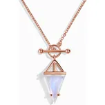 Royal Fashion náhrdelník 14K růžové zlato Vermeil SKA-N005-ROSEGOLD