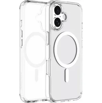 Pouzdro na mobilní telefon Mobile Origin Hybrid MagSafe zadní kryt pro Apple iPhone 16 čirá (MO-HYCL-IP16)