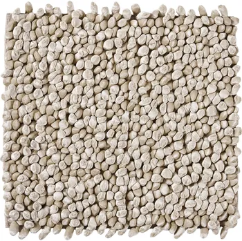 Koupelnová předložka Aquanova, Koupelnový kobereček Rocca 60 x 60 cm větle béžový - Formadore