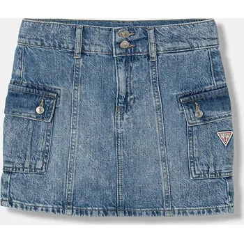 Dámská móda Dětská riflová sukně Guess J6RD20.D45E0.PPY2 modrá 55X, vel. 167