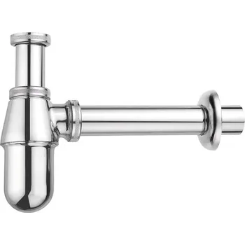 Zápachový uzávěr Cornat Cup pro umyvadla - 3,8 cm x 32 mm - Chromovaný kov - Úspora místa - Snadno