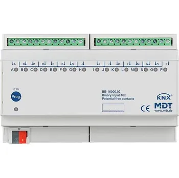 vypínač MDT Technologies Binární vstupy 16násobné, 8M, bezpotenciálové vstupy