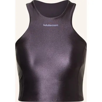 Lululemon Dámský Běžecký Top Satin Shine, tmavě fialová, 38