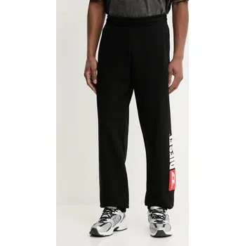 Bavlněné tepláky Diesel P-MARKY-DIV A20026.0GEAD černá 99X, vel. L