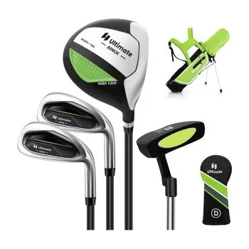 Golfový set Kompletní sada golfových holí Junior SP38122GN, pro děti 8-10 let, zelené - A COSTWAY