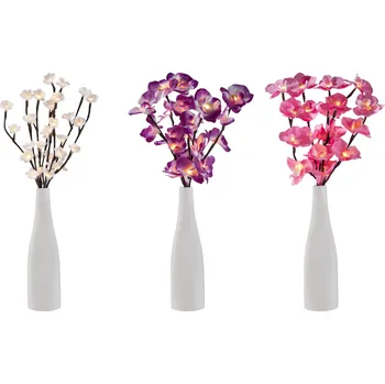 LIVARNO® Dekorativní váza s kvetoucí LED větvičkou