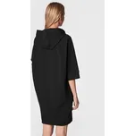 Sisley Úpletové šaty 4IPRLV01T Černá Regular Fit 38