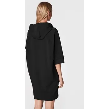 Dámské oblečení Sisley Úpletové šaty 4IPRLV01T Černá Regular Fit 38