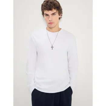 Tričko s&nbsp;dlouhými rukávy - XXL - House - bílý - 998IQ-00X