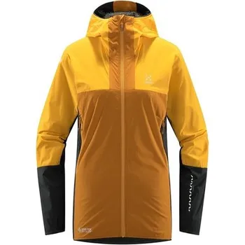 Haglöfs L.I.M Alpha Hood Women, Desert Yellow/Sunny Yellow - dámská bunda S + Doprava zdarma