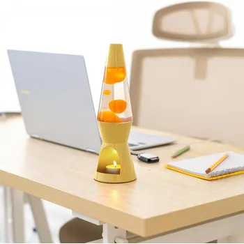 Lampička Žlutá lávová lampa Fisura LLC2420420