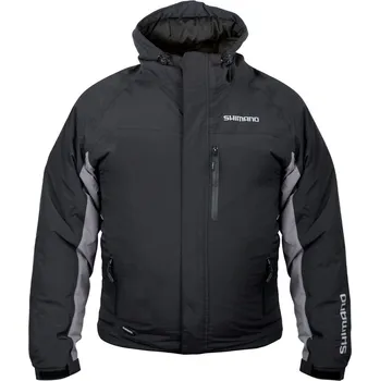 Rybářská bunda Shimano Rain Jacket Padded Black XL