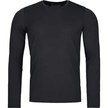 Pánské funkční tričko Ortovox 150 COOL CLEAN LONG SLEEVE - černá XXL