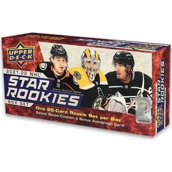 Sběratelský sportovní předmět Hokejové Karty NHL 2021-22 Upper Deck Star Rookies Box Set
