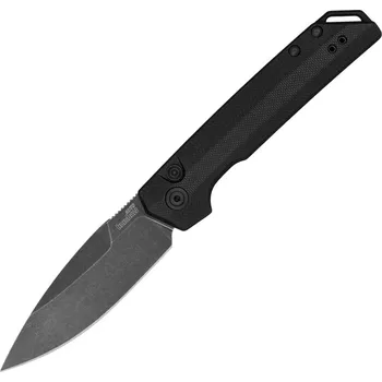 Sport Kershaw Launch Iridium BlackWash MagnaCut Black G10