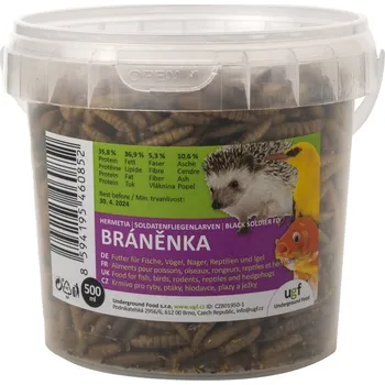 Krmivo pro terarijní zvíře Underground Food Bráněnka 500 ml EXPIRACE březen (30.3.2026)