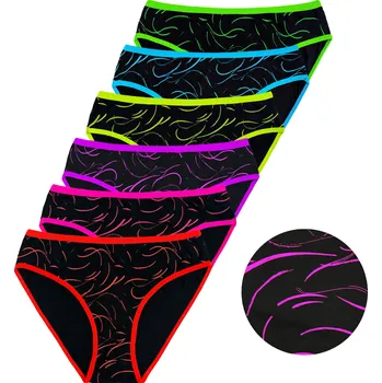 Kalhotky FANNIFEN Dámská kalhotky YW4252 3 ks Barva: Mix, Velikost: XL