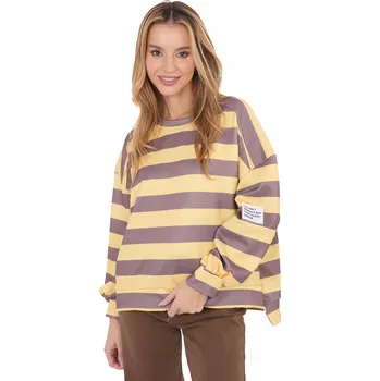 Dámská mikina Italy Moda dámská mikina přes hlavu, univerzální velikost