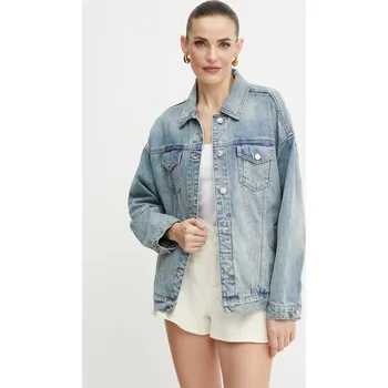 Pánská větrovka Džínová bunda Armani Exchange XW000902.AF10869.NOS modrá 55J, vel. XS